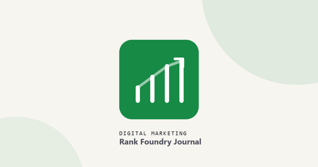 Digital marketing article cover illustration