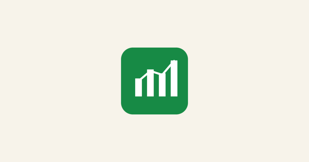 Green rounded-square icon with a white bar chart and upward arrow on a cream background, representing a law firm's Google Ads landing page performance