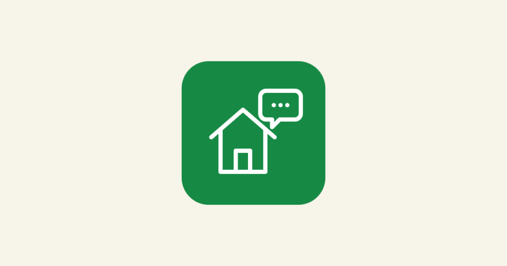 House and message bubble icon for the question: do Facebook ads work for contractors?